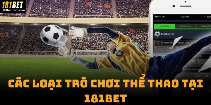 Các Loại Trò Chơi Thể Thao Tại 181BET