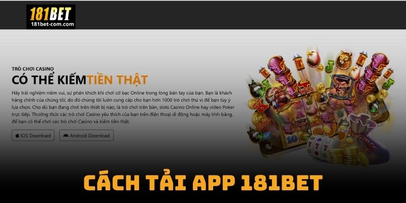 Cách Tải App 181BET