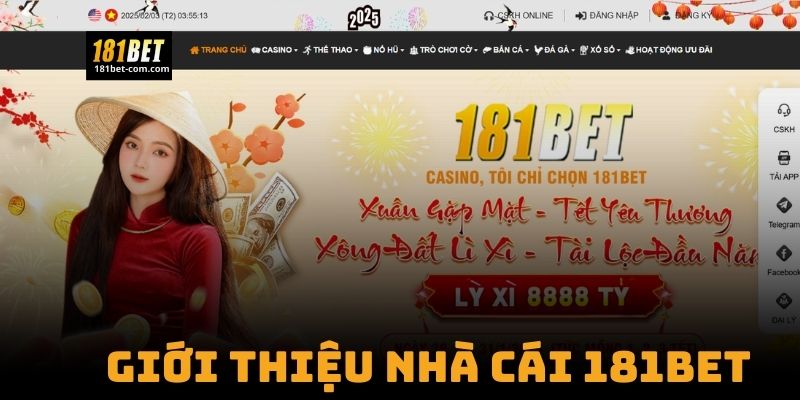 Giới thiệu nhà cái 181bet